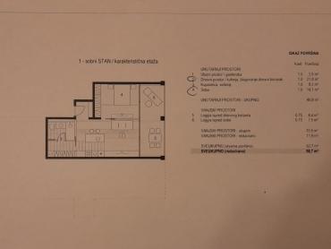 DVOSOBNI STAN ZADAR PROJEKT BELAVIŠTA
