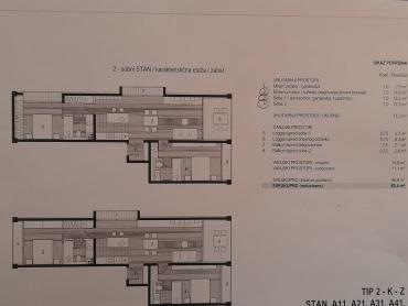DVOSOBAN STAN ZADAR PROJEKT BELAVIŠTA