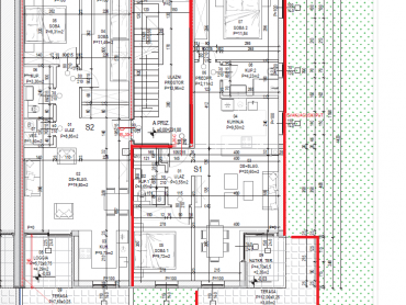 NOVOGRADNJA, STAN U PRIZEMLJU 2S+DB I TERASA (A1)