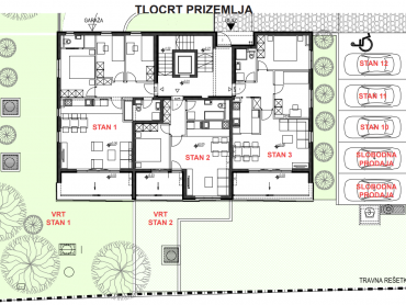 Квартира Vidikovac, Zadar, 102,87m2