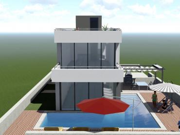 Дом Mulo, Vrsi, Ulica dr. Ante Starčevića, 160m2