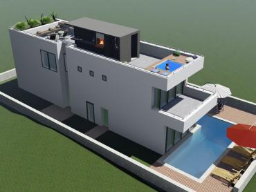 Дом Mulo, Vrsi, Ulica dr. Ante Starčevića, 160m2