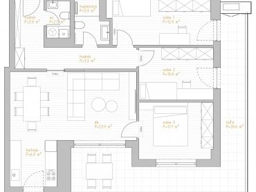 NOVOGRADNJA PREMIUM LIVING RIJEKA -  STAN 2.4 / 3S+DB