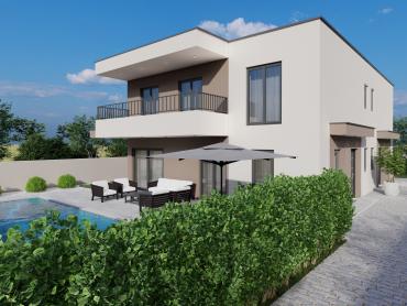 Novogradnja: Dvojna kuća sa bazenom, Poreč