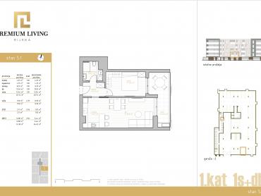 NOVOGRADNJA PREMIUM LIVING RIJEKA -  STAN 5.1 / 1S+DB
