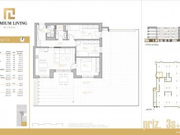  NOVOGRADNJA PREMIUM LIVING RIJEKA -  STAN 2.0 / 3S+DB