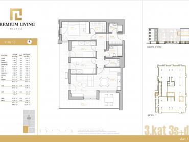 NOVOGRADNJA PREMIUM LIVING RIJEKA -  STAN 1.3 / 3S+DB