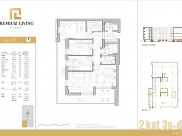 NOVOGRADNJA PREMIUM LIVING RIJEKA -  STAN 1.2 / 3S+DB