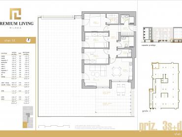 NOVOGRADNJA PREMIUM LIVING RIJEKA - STAN 1.0 / 3S+DB