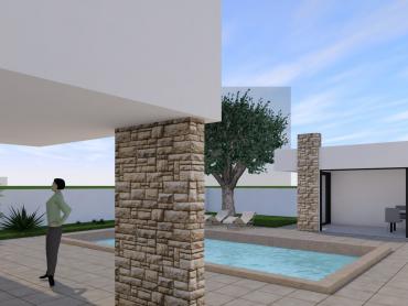 DVOJNA VILLA S BAZENOM I KROVNOM TERASOM U VRSIMA