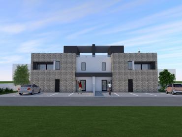 DVOJNA VILLA S BAZENOM I KROVNOM TERASOM U VRSIMA