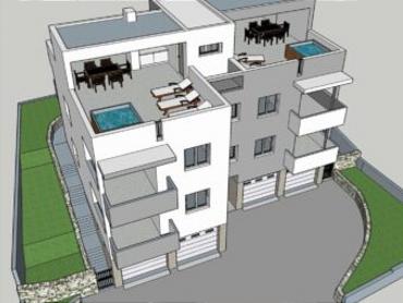 Stan u prizemlju s vrtom i spektakularnim pogledom - Ražanac