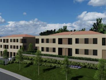 NOVOGRADNJA, STAN U PRIZEMLJU 2S+DB I TERASA (A1)