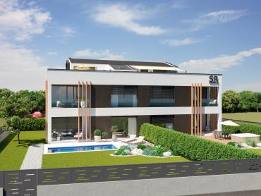 ROVINJ – SW komforan prizemni stan s velikim vrtom 300 m od mora