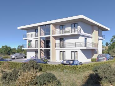KAŠTEL, STAN U ZGRADI SA LIFTOM