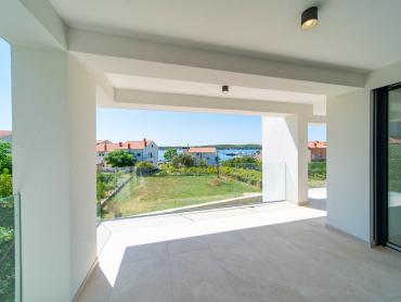 Luksuzni stan s dvije terase i prekrasnim pogledom na more, Barbat - Otok Rab