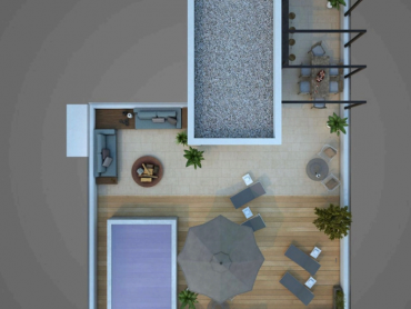 Luksuzni penthouse s privatnom prostranom krovnom terasom i prekrasnim pogledom na more, Barbat.