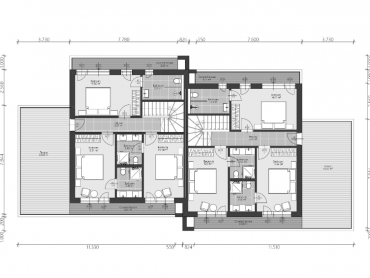 Moderna duplex kuća