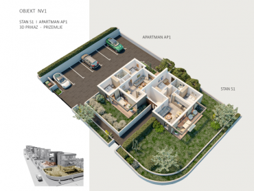 Novogradnja mediteranskog stila sa impresivnim pogledom