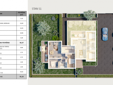 Novogradnja mediteranskog stila sa impresivnim pogledom