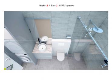 Maksimir, 3S-stan, 1.kat, lift, VPM, spremište, 62,18 m2, NOVOGRADNJA