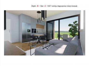 Maksimir, 3S-stan, 1.kat, lift, VPM, spremište, 56,72 m2, NOVOGRADNJA