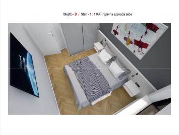 Maksimir, 3S-stan, 1.kat, lift, VPM, spremište, 56,72 m2, NOVOGRADNJA