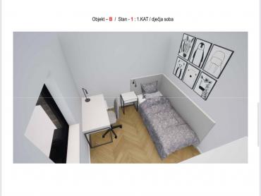 Maksimir, 3S-stan, 1.kat, lift, VPM, spremište, 56,72 m2, NOVOGRADNJA
