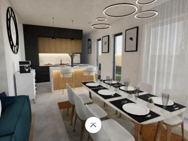 Vila sa bazenom na krovnoj terasi
