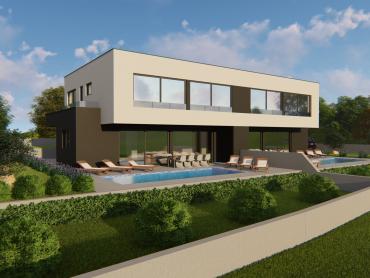 Luksuzna duplex vila s bazenom i pogledom na more!