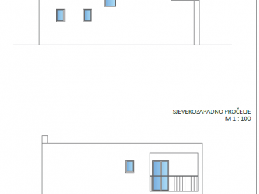 Građevinsko zemljište u Bilicama sa projektom!