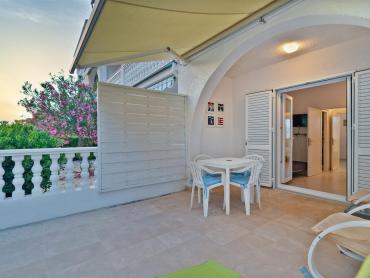 Привлака: Солнечная квартира в 50 м от моря, 31 м²