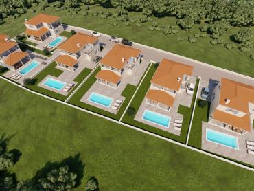 Kuća s bazenom i pogledom na more