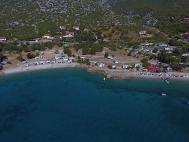 NA PRODAJU - Teren u turističkom kampu, prvi red do mora - Sibinj (Senj)