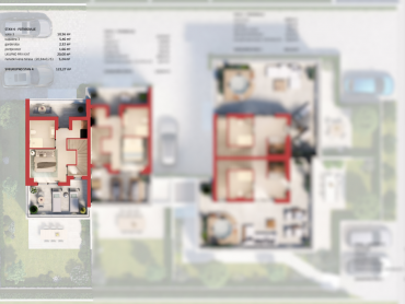 Duplex obiteljska kuća s okućnicom - Poreč 