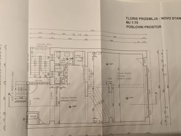Najam odličnog poslovnog prostora 98m2 u centru!